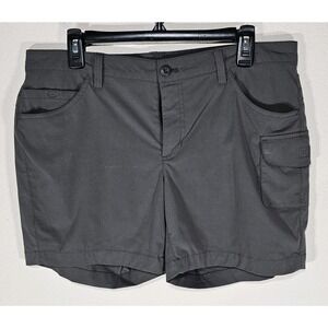 Women's Gray Cargo Shorts